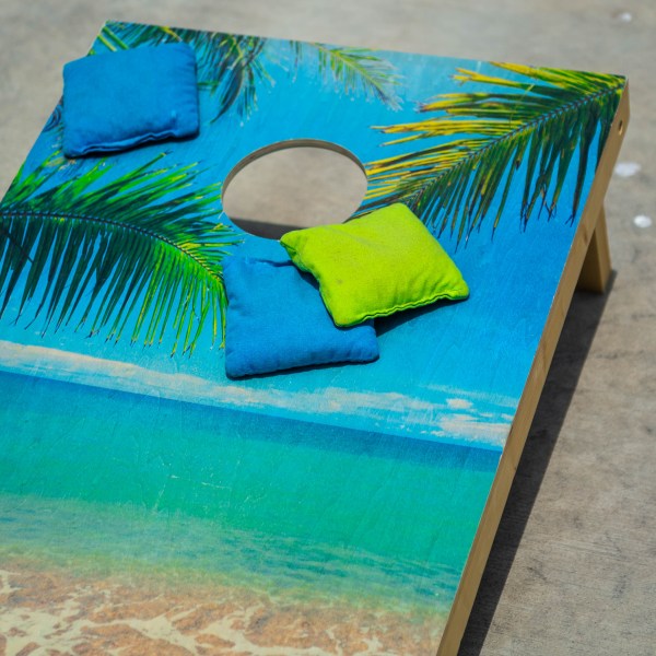 a close up of a beach