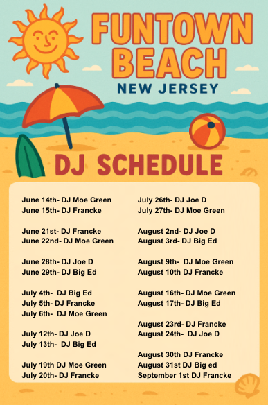 DJ Schedule